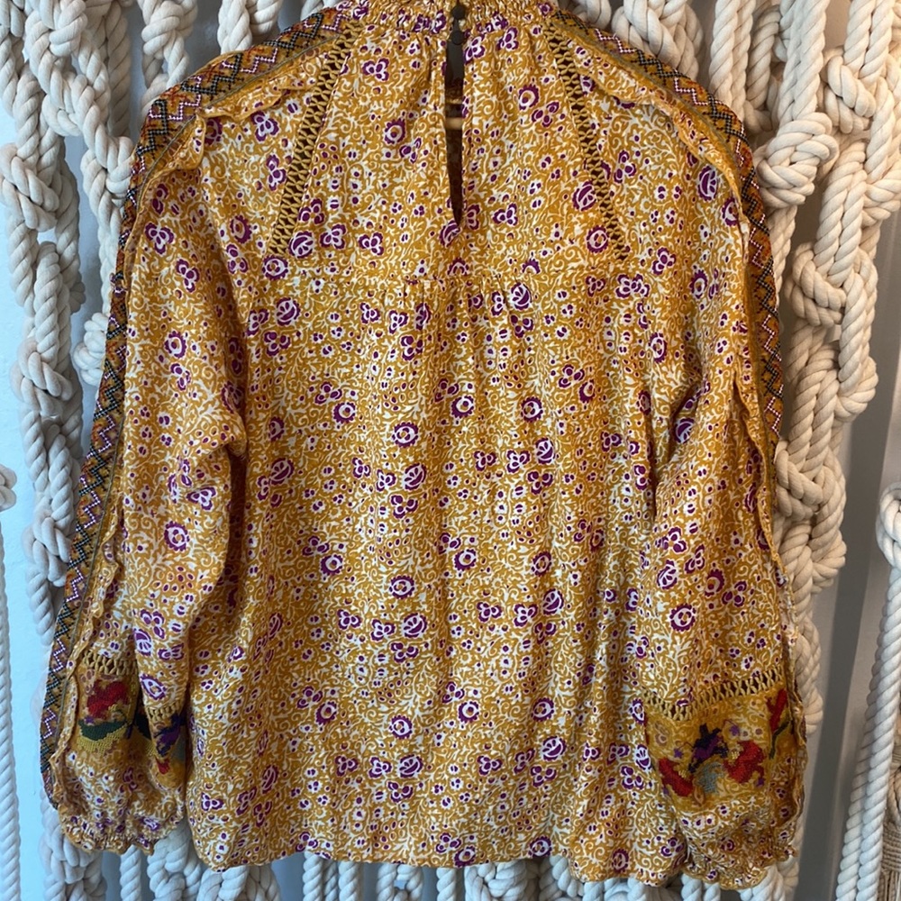 MAEVE Embroidered Top - Picture 7 of 8